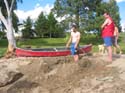 Baynes Lake 2005 -> Sandcastle -> Picture 51