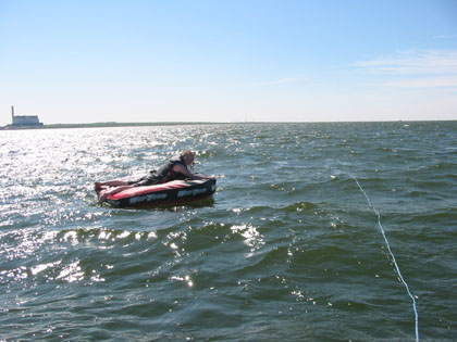 Tubing on the Warm Lake