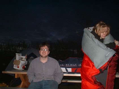 Camping Trips > May Long Weekend, 2003 > Picture 1
 (Click on image for a larger view)