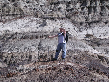 John hiking