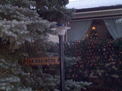 Grandma and Grandpa's Light Post