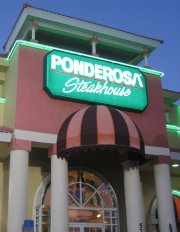 Ponderosa Steak House!!!