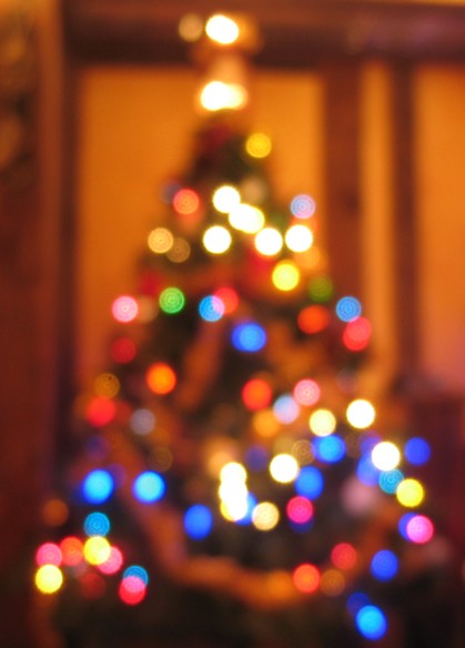 Blurry Tree Lights