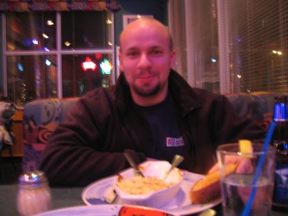 Me at Boston Pizza