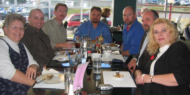 Farewell supper for John and Lorne