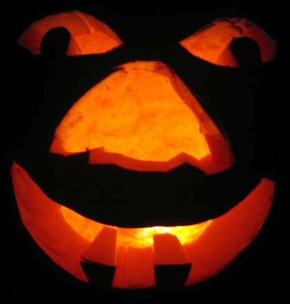 John's goofy pumpkin