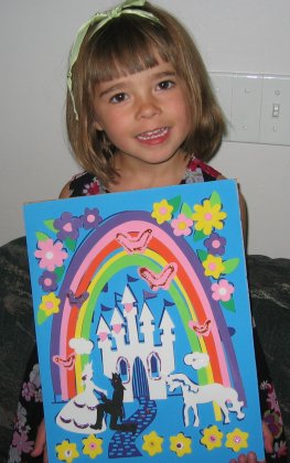 Maddy made this picture for one of her teachers