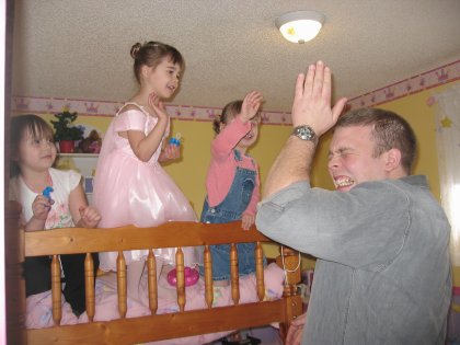 Bo gets beat up by a bunch of little girls