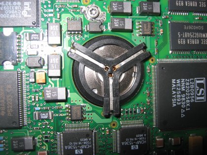 Drive motor for one of the 10,000 RPM hard drives