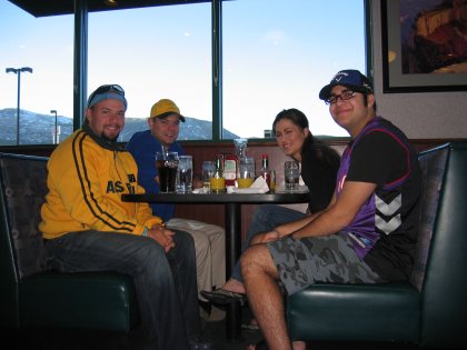 Breakfast at Denny's
