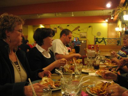 The left side of our table