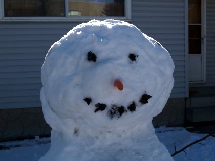 My snowman