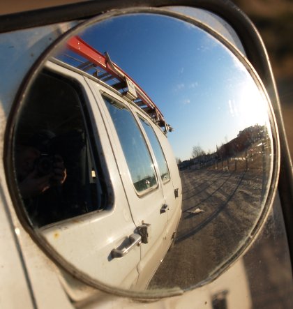 Looking Through The Round Mirror