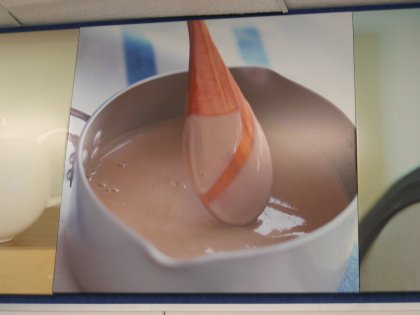 Licking the spoon