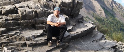 Sitting Upon a Rock