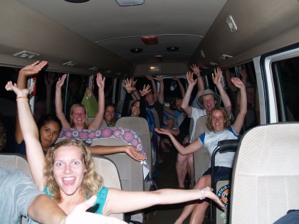 Our friends from Uncle Brian's Fun Bus tour