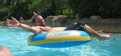 Tubing Down The River