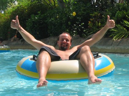 Tubing Down The River