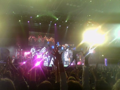Blue Man Group Last Night at the Stampede Corral