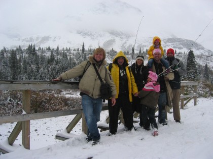 Survivors of the September 23 Hiking Adventure