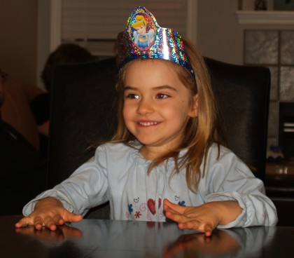 Birthday cake anticipation