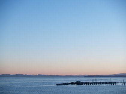 Subtle Whiterock Sunset