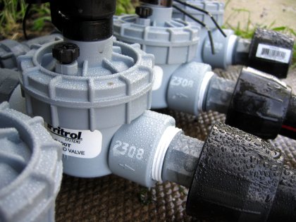 Four Irritrol 2400 Valves
