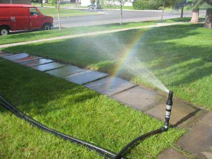 Making a rainbow