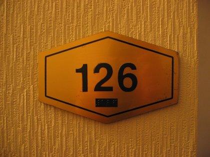 The Sign denoting my residence of the past two weeks