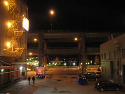 An alley in Seattle