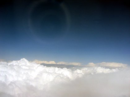 Above the clouds