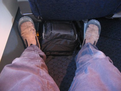 Lots of leg room in row 5!