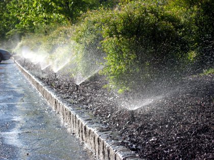 Underground Sprinklers!