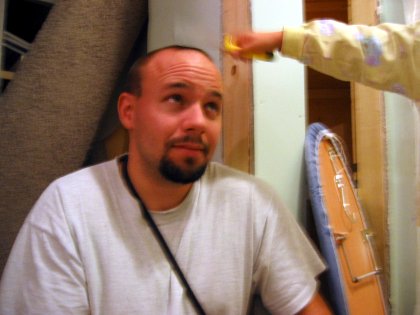 Me getting bonked on the head