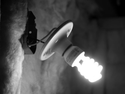 Lighting the construction in my basement