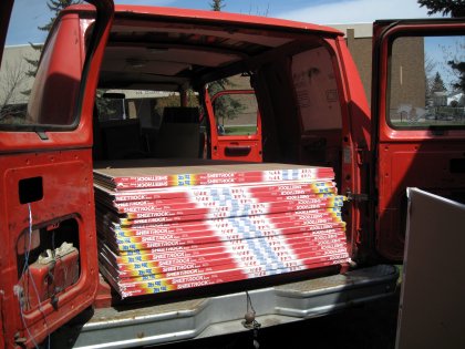 Rusty hauling drywall