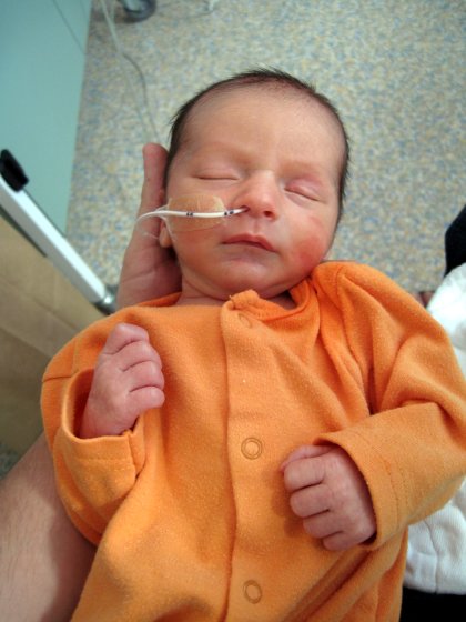 Orange jumper