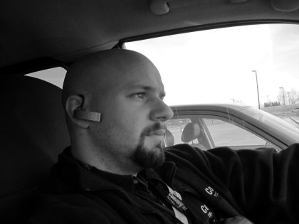 John driving