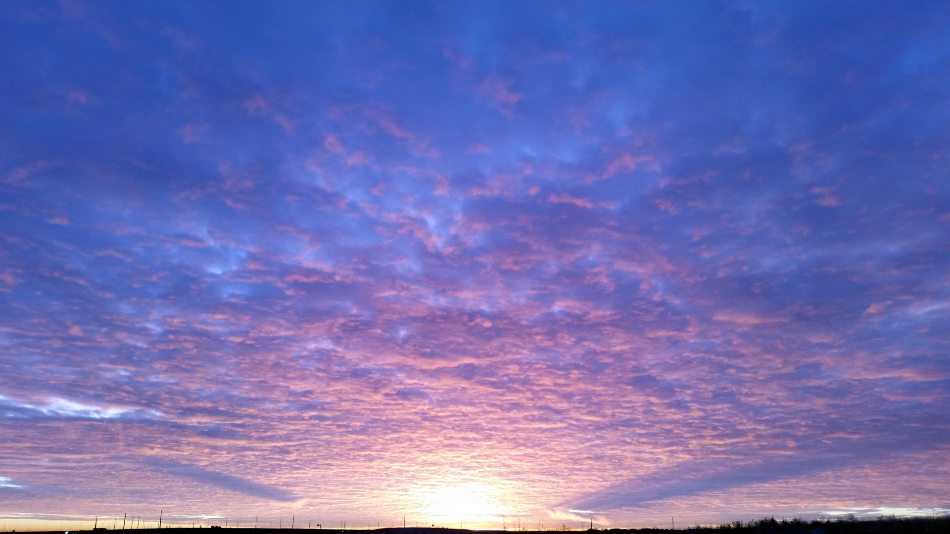 An amaging sunrise