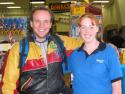 John & Alisha at Peavey Mart