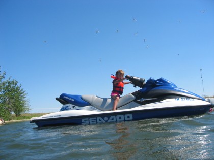 Madisson on the Seadoo