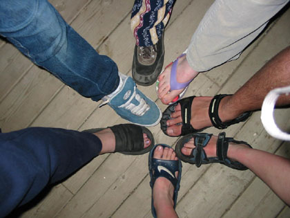 Foot Flower