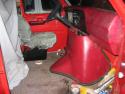 First we removed the old seats from my van