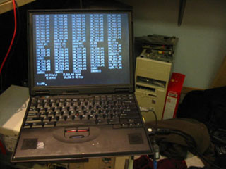 All those files listed on screen are some of the lost files from
this hard drive. I got it working for a short period of time, but now it's worse than ever and will not start up.